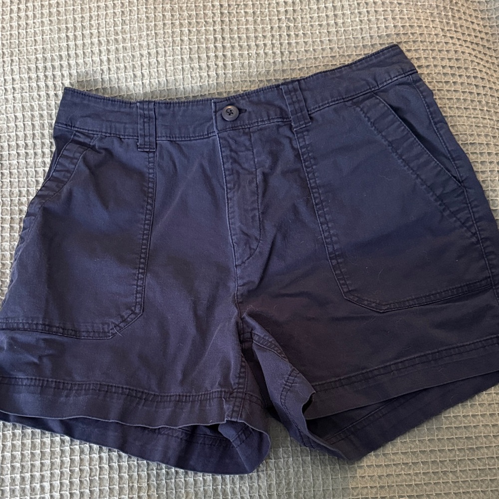 Old Navy Women's Dark Blue Cargo Shorts